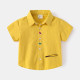 18M-6Y Toddler Boys Baseball Bat Embroidery Button Shirts  Boys Clothing   