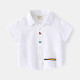 18M-6Y Toddler Boys Baseball Bat Embroidery Button Shirts  Boys Clothing   