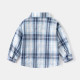 18M-6Y Toddler Boys Plaid Shirts Lapel Long Sleeve  Boys Clothing   