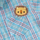 18M-6Y Toddler Boys Lion Plaid Lapel Shirts  Boys Clothing   