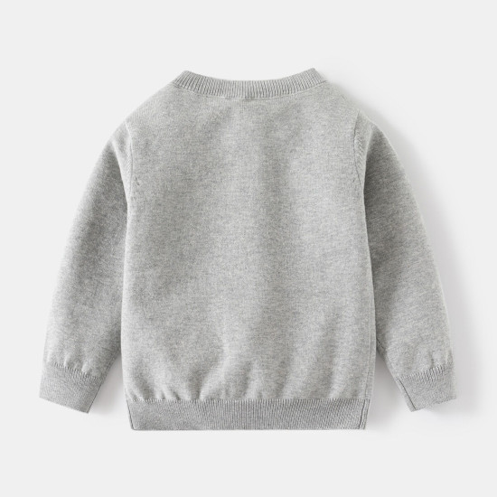 18M-6Y Toddler Boys Striped Knitted Cardigan Sweaters  Boys Clothing   