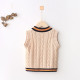 12M-6Y Toddler Boys V-Neck Knitted Vest  Boy Boutique Clothes   