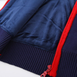 18M-6Y Toddler Boys Christmas Zipper Turtleneck Sweater  Boys Clothing   