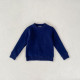 2-10Y Kids Knitted Sweaters Solid Color Pullover Bottoming Tops  Toddler Boutique Clothing   