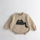 12M-7Y Toddler Cartoon Pocket Pullover Knitted Sweater  Toddler Clothing   