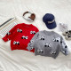 18M-8Y Kids Boys Panda Knitted Crew Neck Sweater  Boys Clothing   