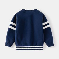 18M-6Y Toddler Boys Sweater V-Neck Cardigan  Boys Clothing   
