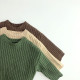 9M-6Y Toddler Plain Handmade Thick Needle Sweater  Toddler Boutique Clothing   