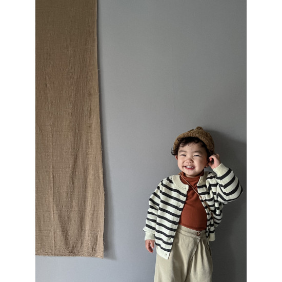 9M-6Y Toddler Striped Knitted Cardigan  Toddler Boutique Clothing   