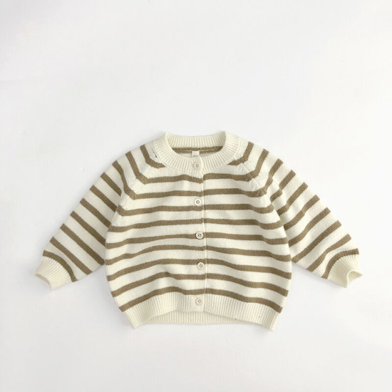 9M-6Y Toddler Striped Knitted Cardigan  Toddler Boutique Clothing   