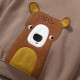 18M-7Y Toddler Boys Fleece Sweatshirt Bear Hooded Sweatshirts  Boys Clothes   