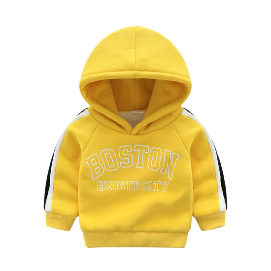 18M-6Y Toddler Boys Letter Hooded Jackets  Boys Clothing   