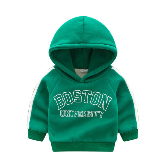 18M-6Y Toddler Boys Letter Hooded Jackets  Boys Clothing   