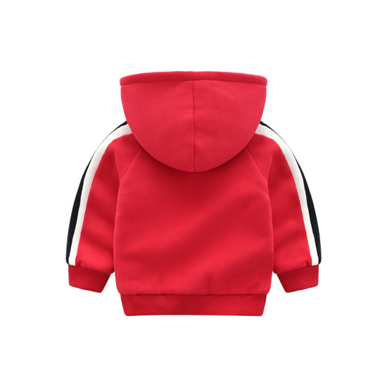 18M-6Y Toddler Boys Letter Hooded Jackets  Boys Clothing   