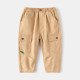 18M-6Y Toddler Boys Solid Color Casual Cargo Pants  Boys Clothing   