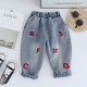 12M-5Y Toddler Boys Embroidered Letter Jeans  Boys Clothing   