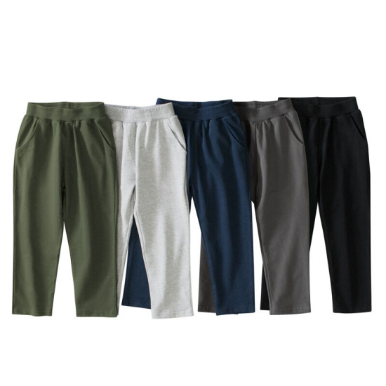 18M-7Y Toddler Boys Solid Color Sweatpants  Boys Clothing   