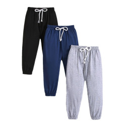 18M-6Y Toddler Boys Drawstring Set Of 3 Track Pants  Boys Boutique Clothing   