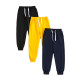 18M-6Y Toddler Boys Combination 3-Piece Set Drawstring Solid Sweatpants  Boys Clothing   