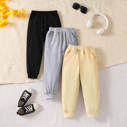 18M-6Y Toddler Boys Sweatpants Combination 3-Piece Set  Boys Clothing   