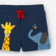 18M-7Y Toddler Boys Animal Embroidered Shorts  Boys Clothes   