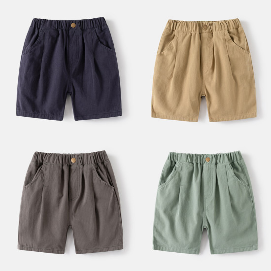 18M-6Y Toddler Boys Solid Color Shorts  Boys Clothing   