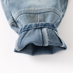 18M-6Y Toddler Boys Solid Color Denim Trousers  Boys Clothing   
