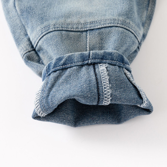 18M-6Y Toddler Boys Solid Color Denim Trousers  Boys Clothing   
