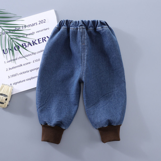 12M-5Y Toddler Boys Fleece Jeans  Boys Boutique Clothing   