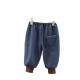 12M-5Y Toddler Boys Lace-Up Fleece Jeans  Boys Boutique Clothing   