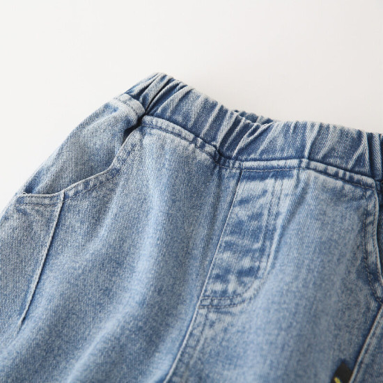 18M-6Y Toddler Boys Cartoon Print Jeans  Boys Boutique Clothing   