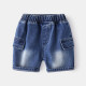 18M-6Y Toddler Boys Plain Pocket Denim Shorts  Boys Clothing   