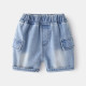 18M-6Y Toddler Boys Plain Pocket Denim Shorts  Boys Clothing   