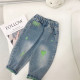 18M-7Y Toddler Girl & Boy Color-Blocked Ripped Denim Drawstring Pants  Children'S Clothing   