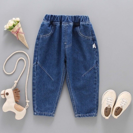 Kids Embroidered Stretch Denim Jeans  Toddler Boutique Clothing   