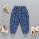 Kids Embroidered Stretch Denim Jeans  Toddler Boutique Clothing   