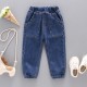 Kids Embroidered Stretch Denim Jeans  Toddler Boutique Clothing   
