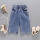 Kids Embroidered Stretch Denim Jeans  Toddler Boutique Clothing   