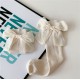 Children's Socks  Kids Girls Solid Color Bow Tube Socks Accessories Vendors   