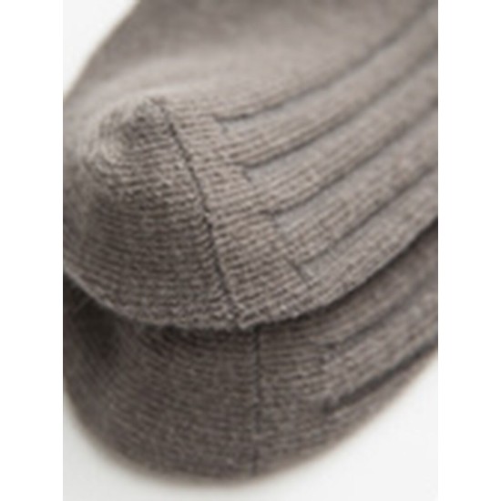 Solid Color Kid Knit Socks 210615624  