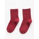 Solid Color Kid Knit Socks 210615624  