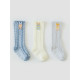 3-Pack Baby Kid Mesh Socks Summer Cartoon Pattern  