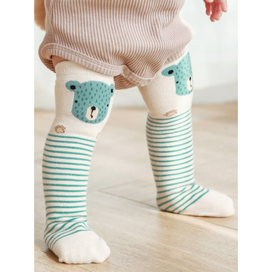 3-Pack Baby Kid Cartoon Knee High Stockings  