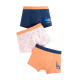 3-Pack Boy Cartoon Printed Boxer Briefs  