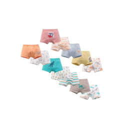 4-Pack Boy Cartoon Printed Boxer Briefs  