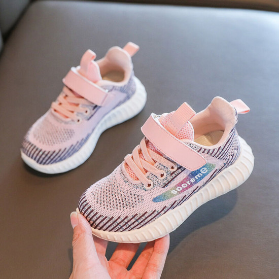 Kids Girls & Boys Coconut Shoes Flying Weave Sneakers  Kids Shoes   