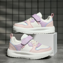 Kids Boys And Girls Contrast Non-Slip Sneakers  Kids Shoes   