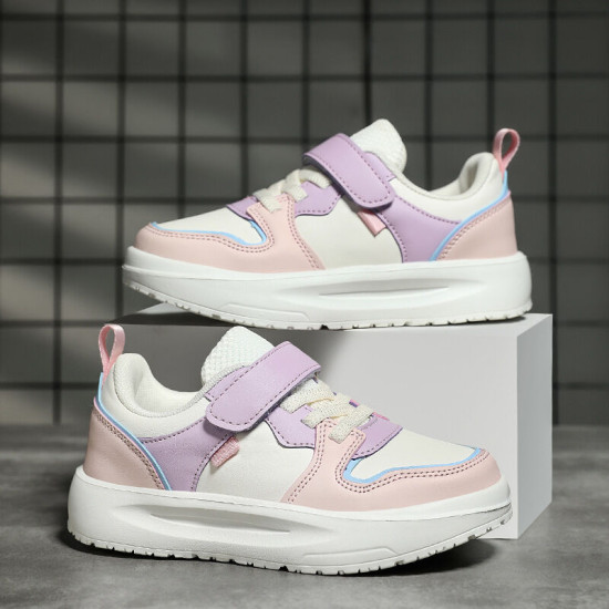 Kids Boys And Girls Contrast Non-Slip Sneakers  Kids Shoes   