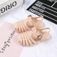 2-4Y Toddler Unisex Candy Color Sandals Breathable Hollow Out PVC Summer Shoes Trendy  Shoes   