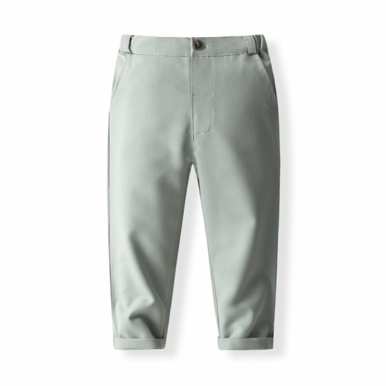 12M-5Y Toddler Boys Sets Floral Shirts & Vest & Pants Suit  Boys Clothing   